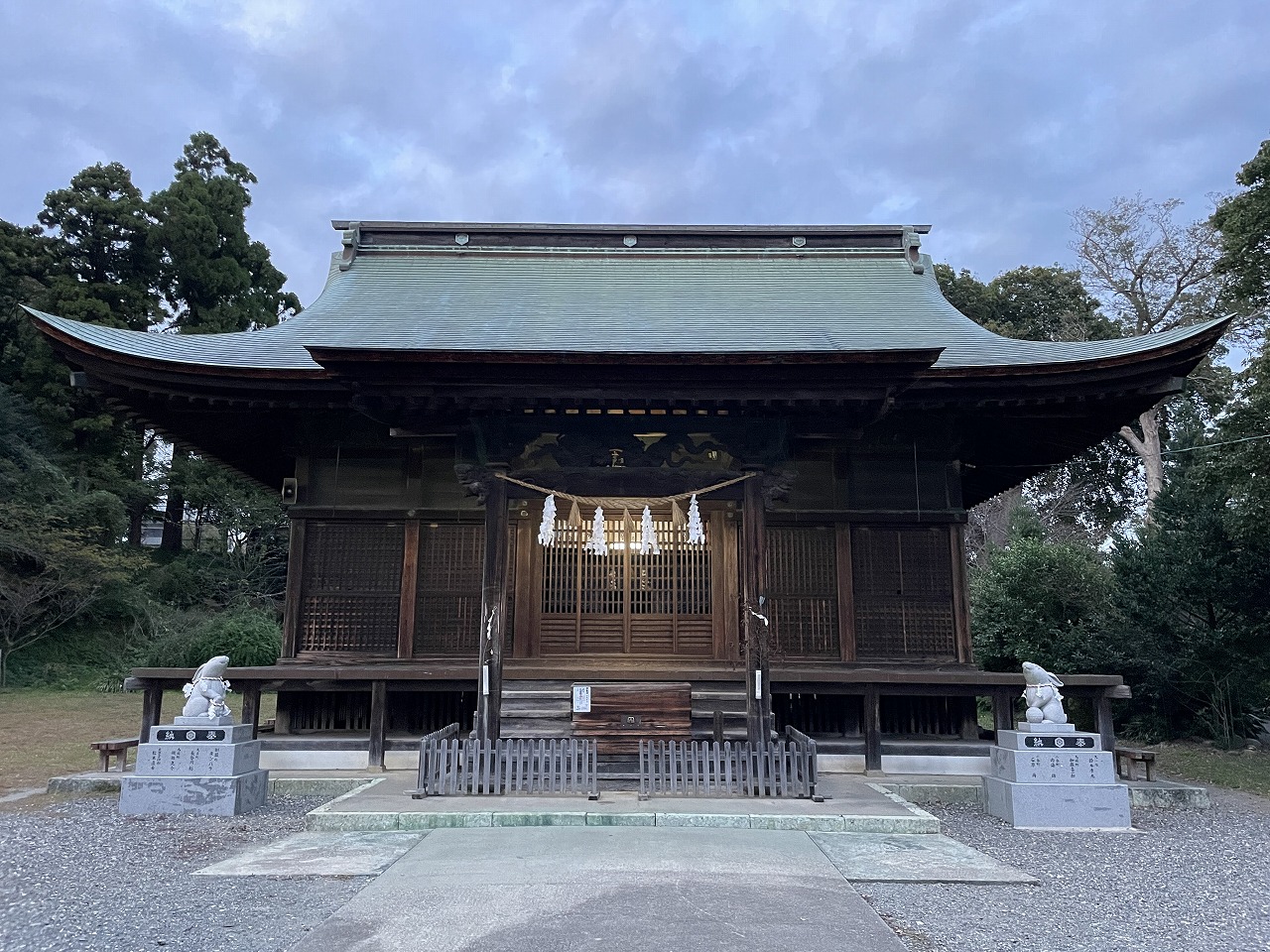 淡海國玉神社 拝殿
