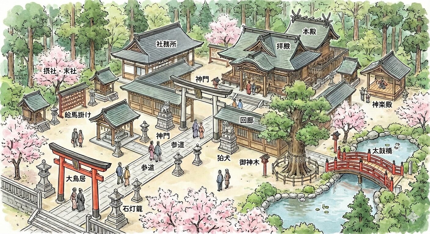 神社の境内