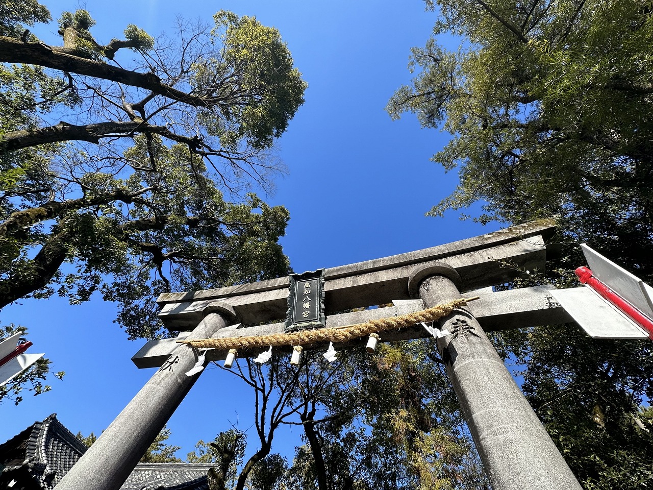 高知八幡宮 大鳥居