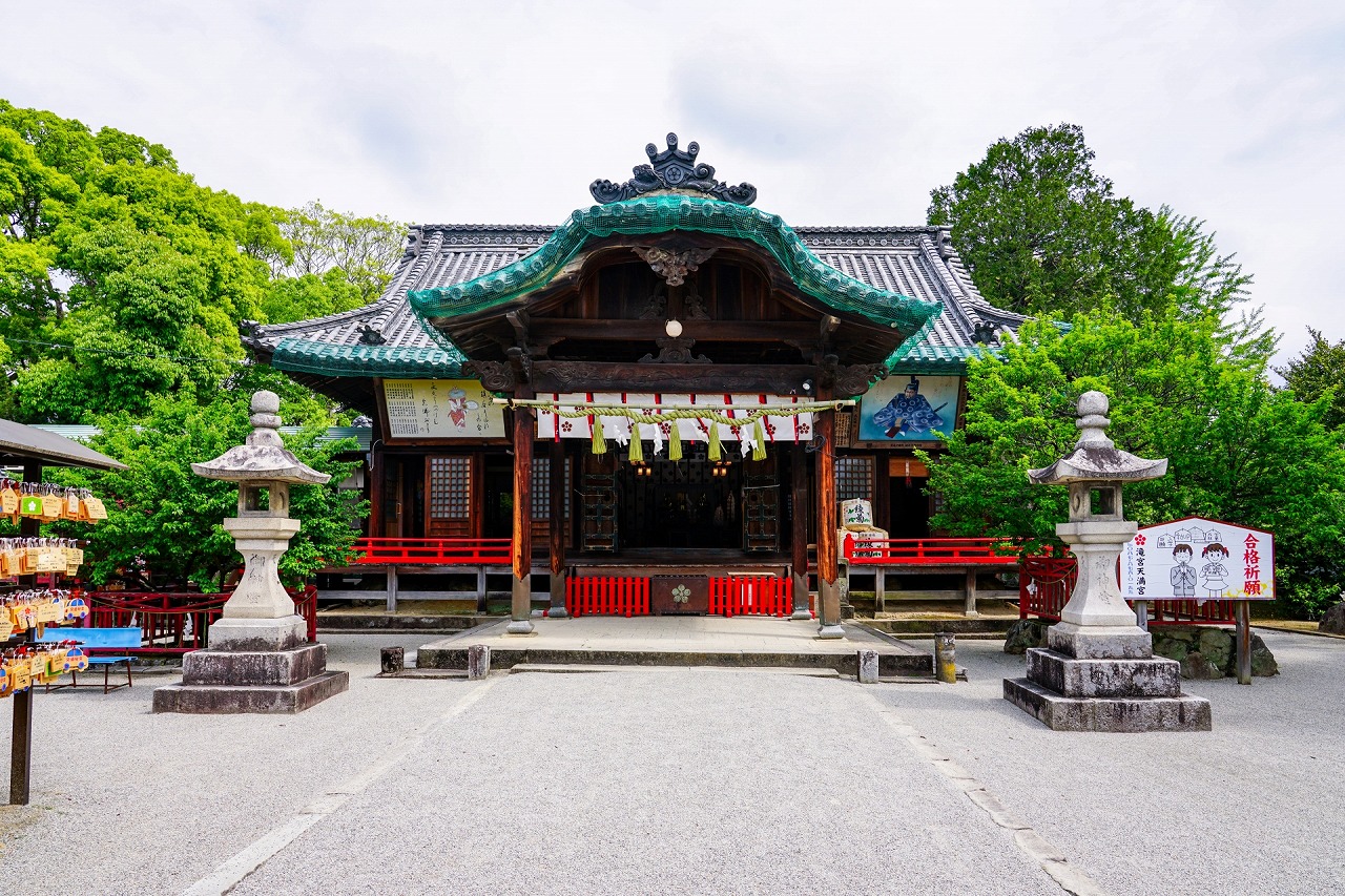 滝宮天満宮 拝殿