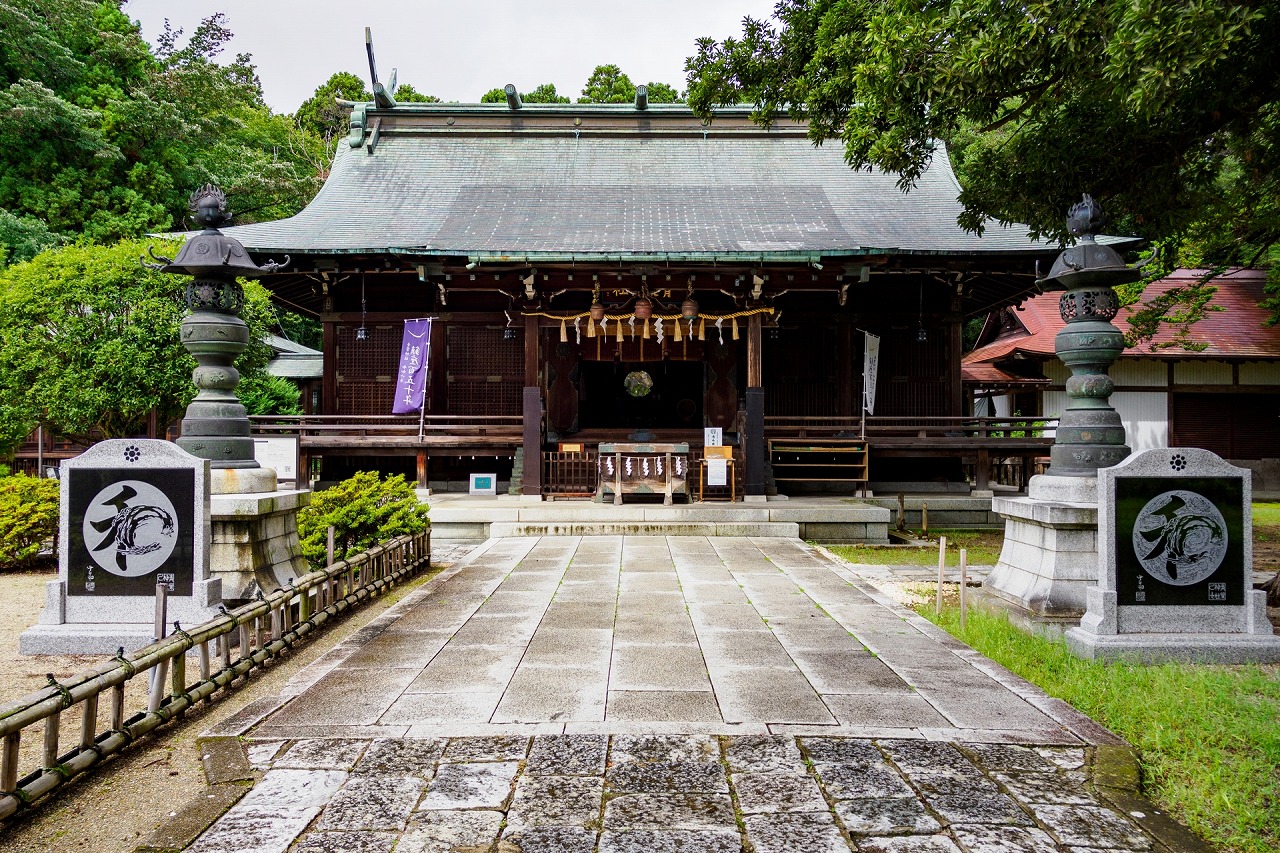青葉神社 拝殿