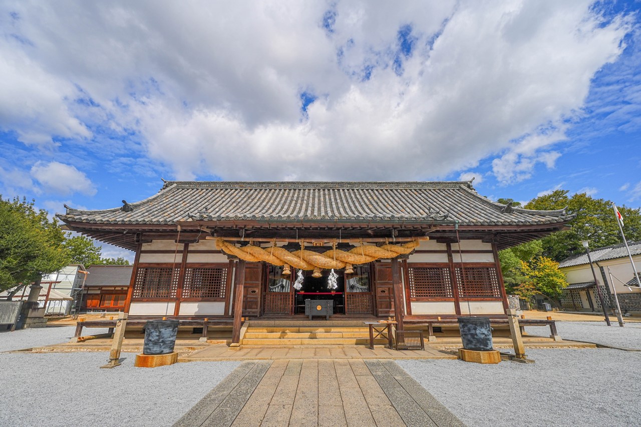 阿智神社 拝殿