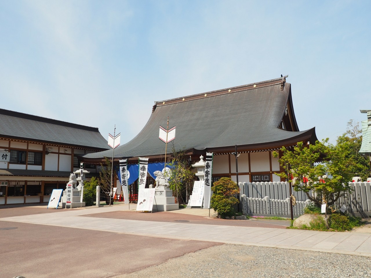 邇保姫神社 拝殿
