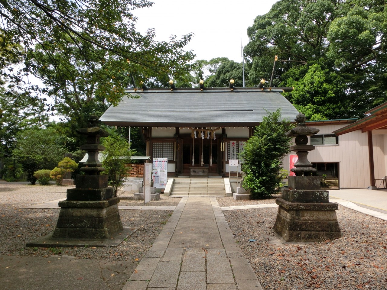 柴崎神社 拝殿