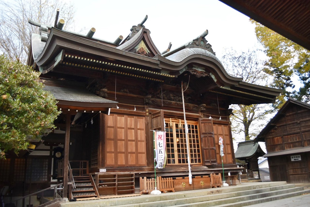 武水別神社 拝殿