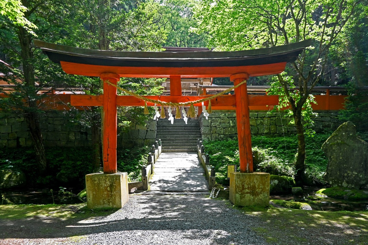 丹内山神社 鳥居