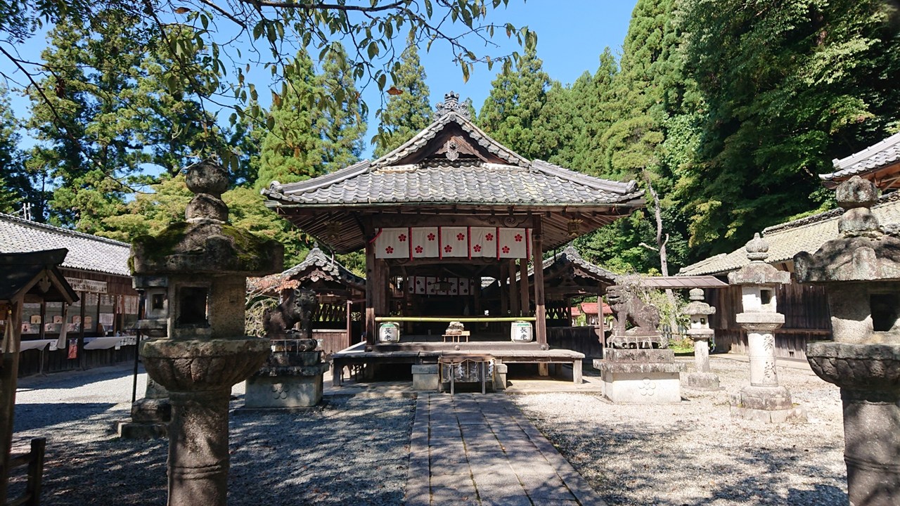 生身天満宮 拝殿