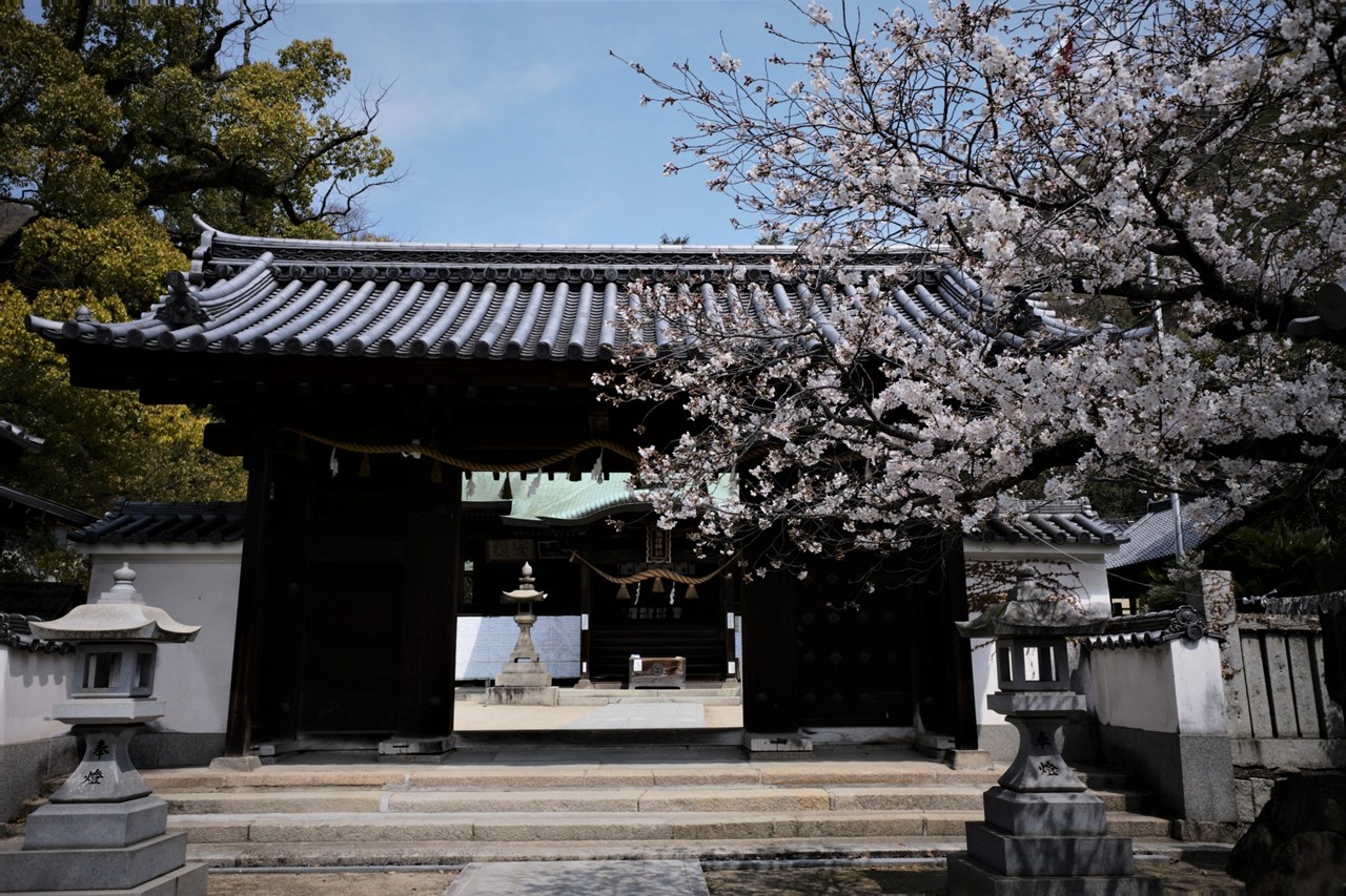 糸碕神社 神門