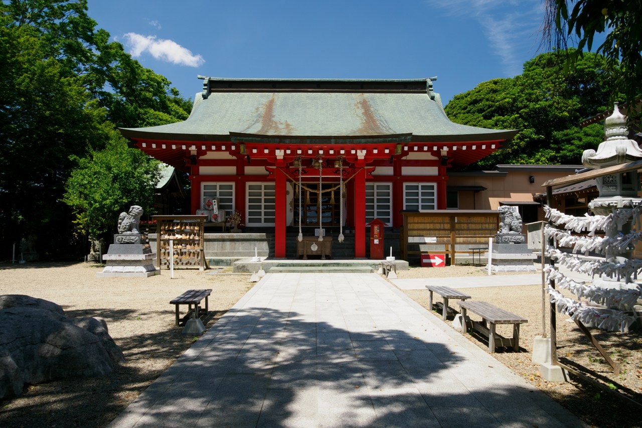 鹿島御児神社 拝殿