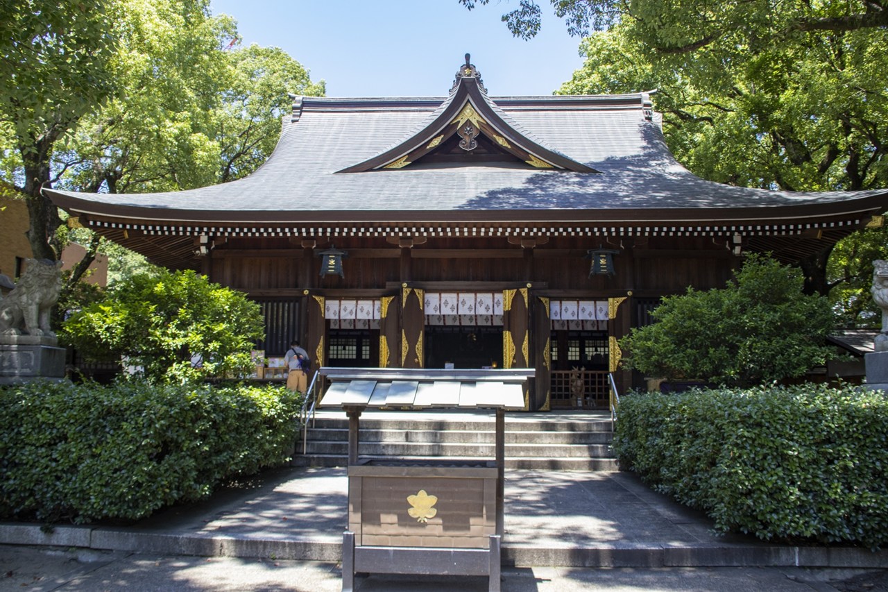 若宮八幡社 拝殿