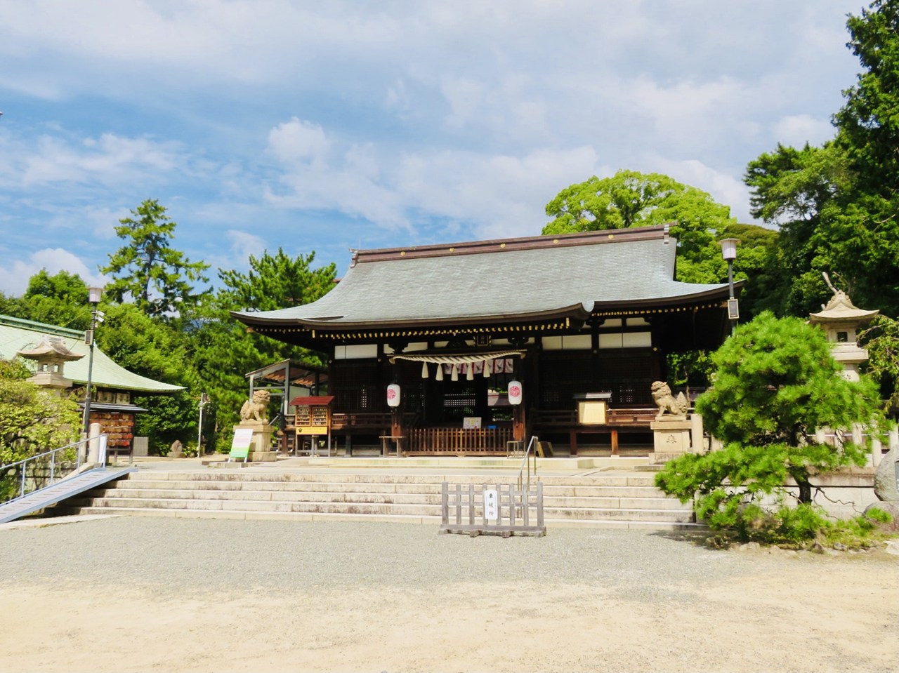 弓弦羽神社 拝殿