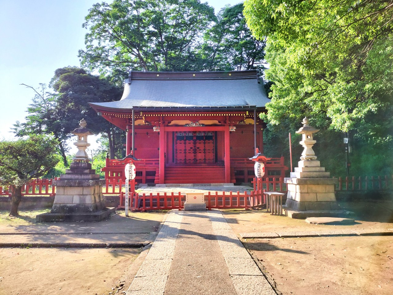 三芳野神社 拝殿