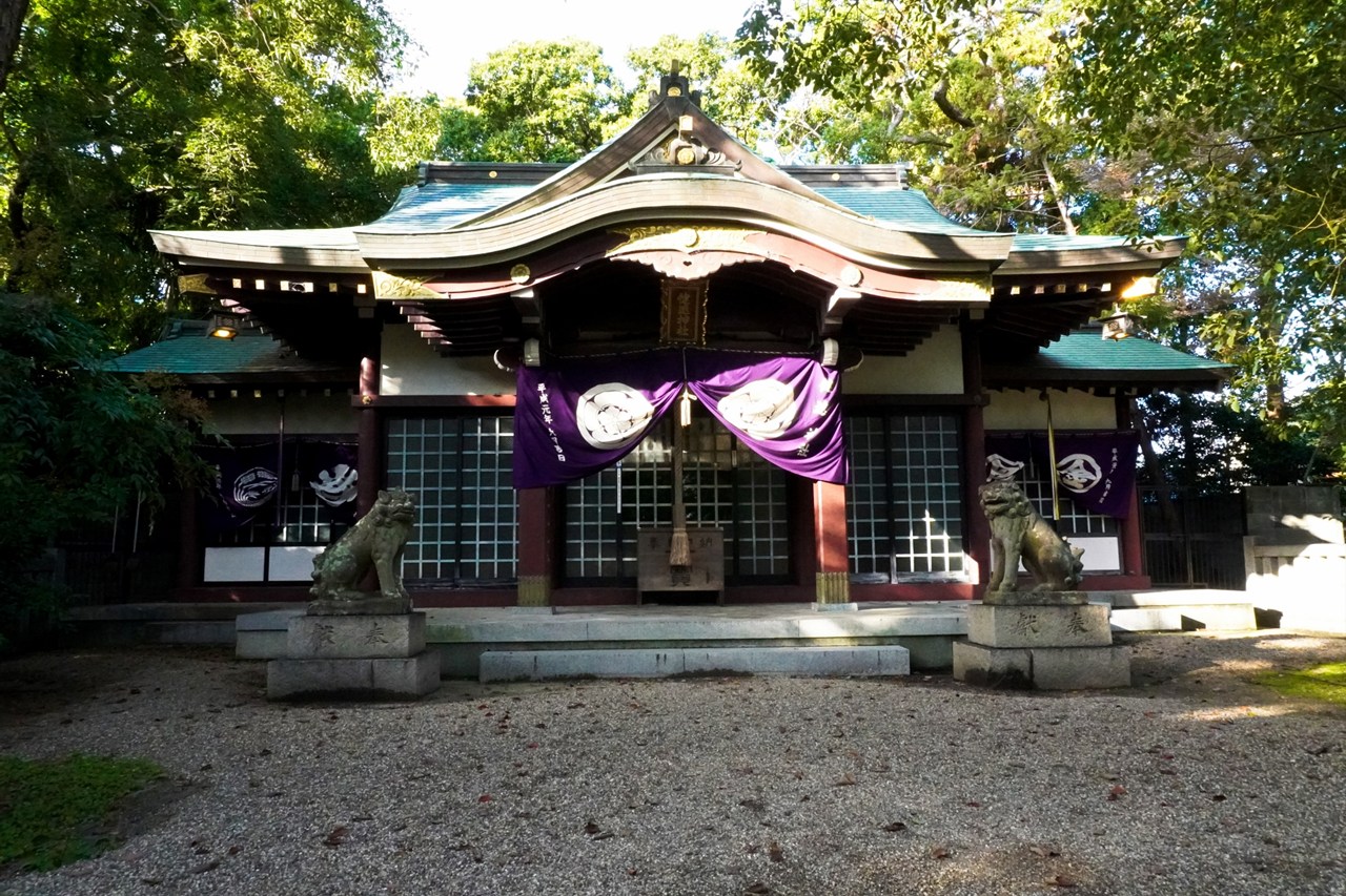 健速神社 拝殿