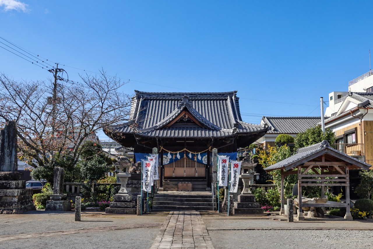 諫早八坂神社 拝殿