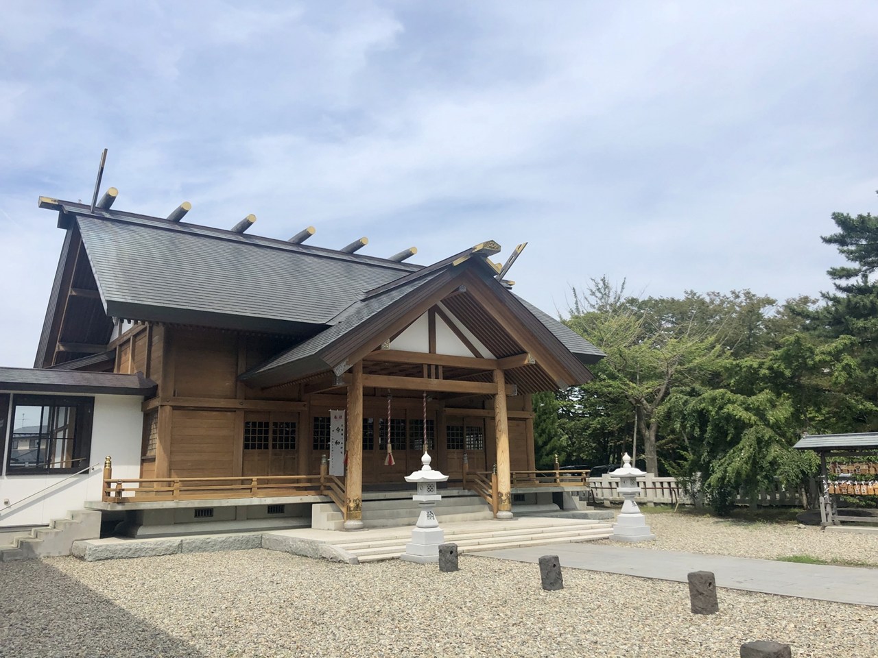 土崎神明社 拝殿