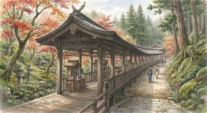 神社 廻廊