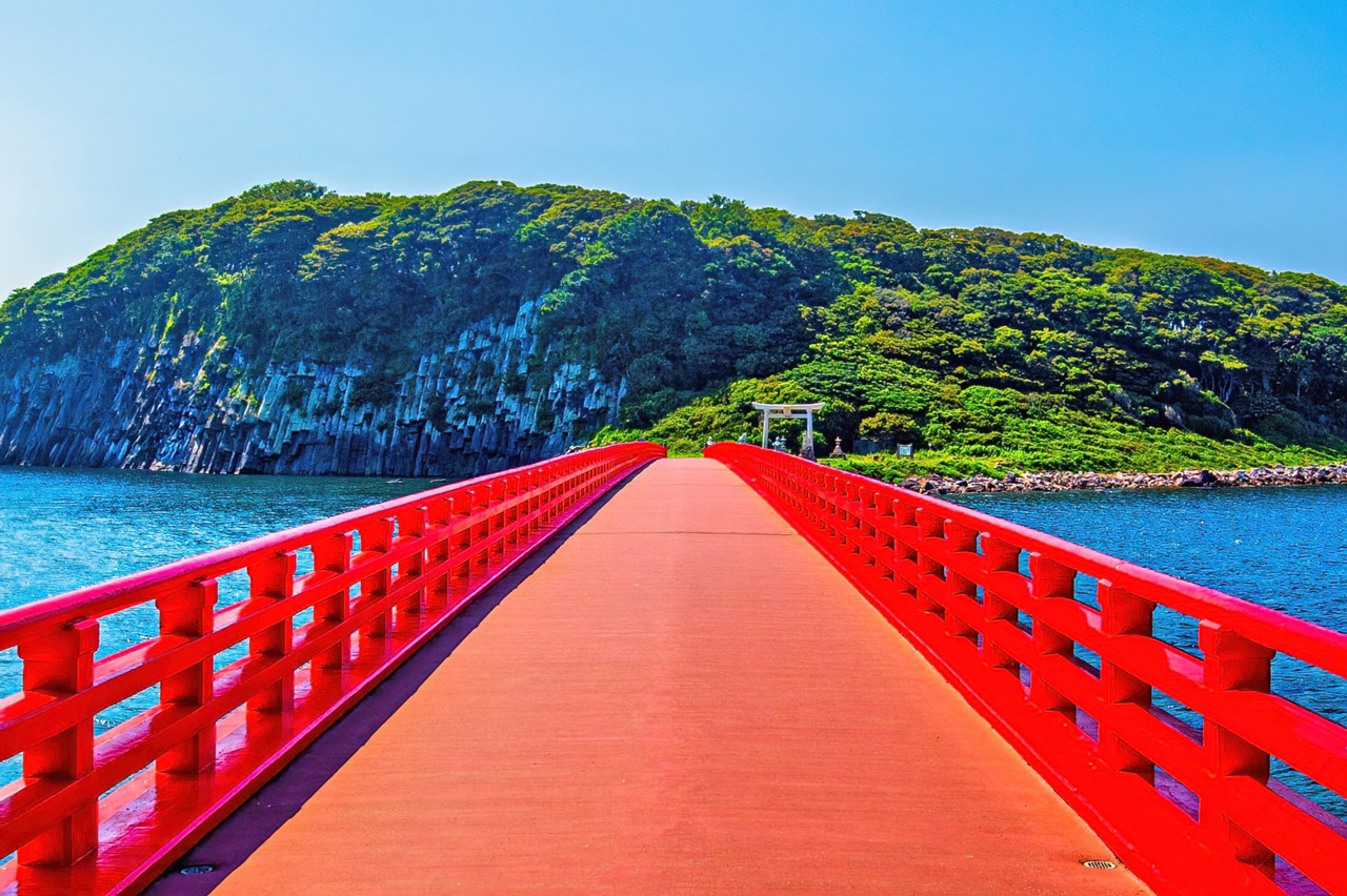 大湊神社 雄島橋