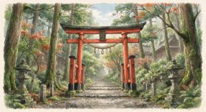 神社 鳥居